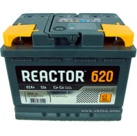АКБ 62Ah Аком Reactor (о.п+) 620А(EN) 12V