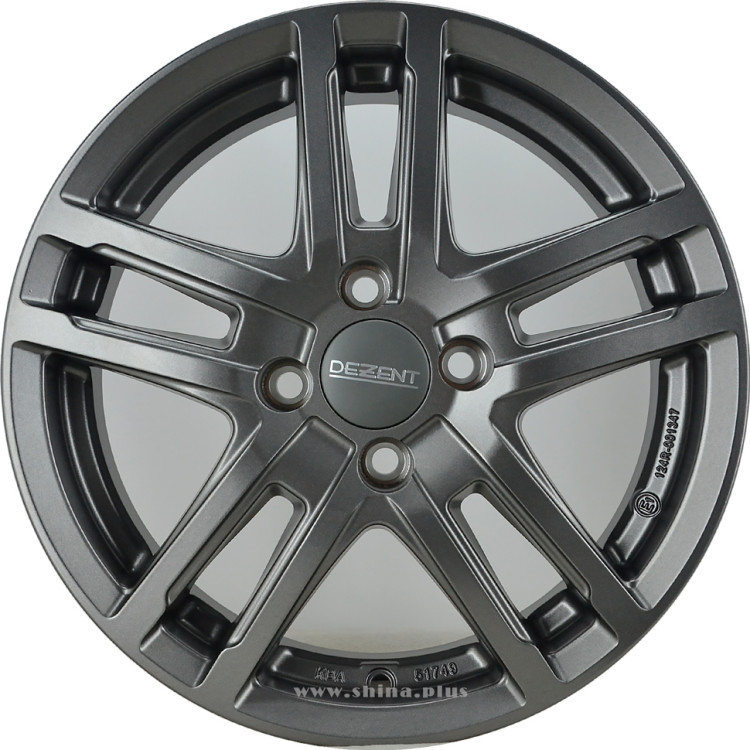 Диск R15 4x108 Dezent TZ graphite 6,0J ET45 D63,4