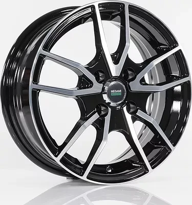 Диск R16 5x114,3 Megami MGM-20FF 6,5J ET42 D67,1 BKF