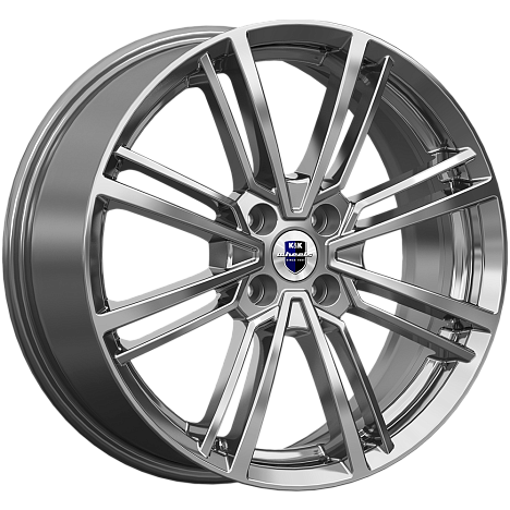 Диск R17 4x100 Эрфурт-оригинал KC903 K&K 7,0J ET43 D60,1 дарк платинум