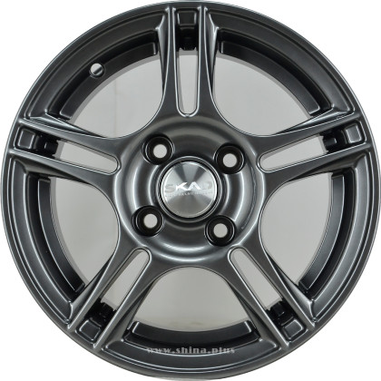 Диск R13 4х100 СКАД Спирит 5,5J ET35 D67,1 гальвано