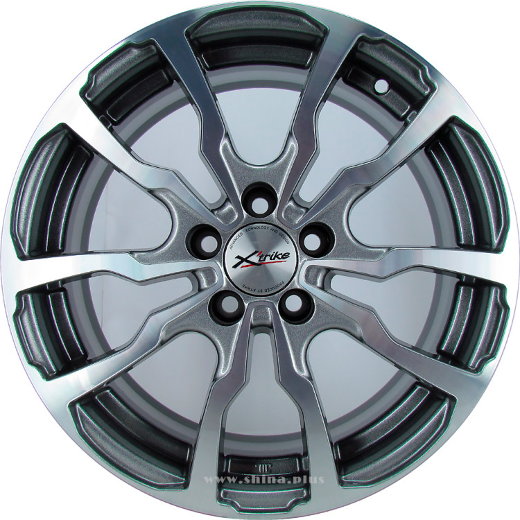 Диск R16 5x114,3 Xtrike (X-117) 6,5J ET45 D60,1 HSB/FP