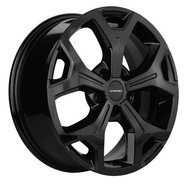 Диск R17 5x108 Khomen Wheels KHW1710 6,5J ET33 D60.1 (Chery Tiggo 7pro) Black