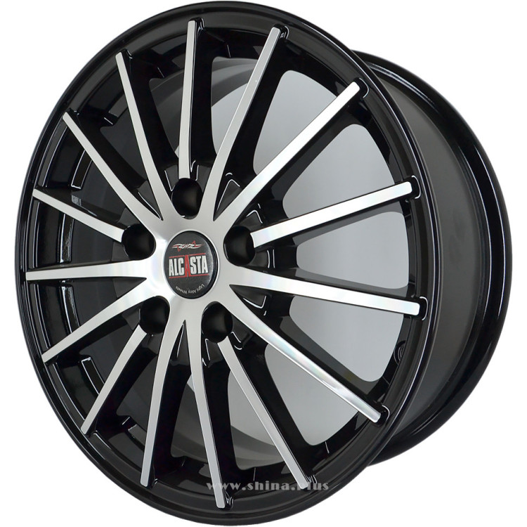 Диск R17 5x114,3 Alcasta M60 7,0J ET45 D66,1 BKF