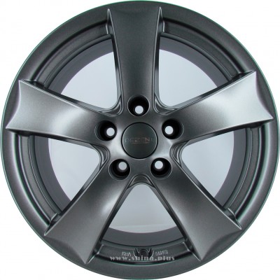 Диск R17 5x114,3 Dezent TX graphite 7,0J ET50 D67,1