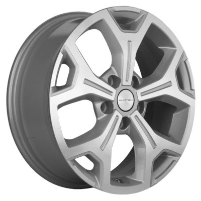Диск R17 5x120 Khomen Wheels KHW1710 6,5J ET60 D65.1 (VW Multivan) F-Silver