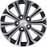 Диск R16 5x108 Khomen Wheels KHW1610 6,5J ET45 D60.1 Black-FP