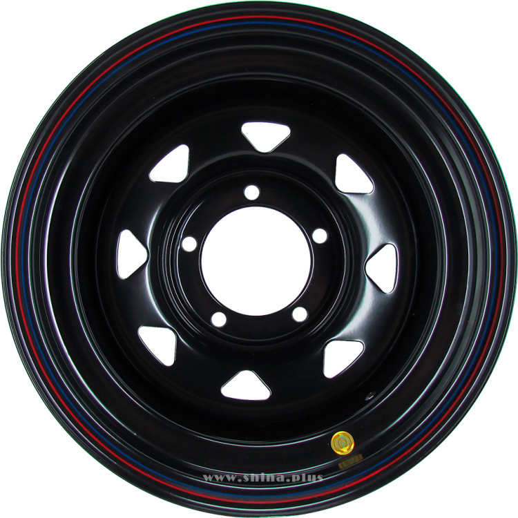 Диск R15 5x139,710,0J ET-44 D110,0 OFF-ROAD Wheels УАЗ черный №№4