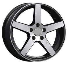 Диск R17 4x100 Replikey B 261 7,0J ET35 D67,1 BK/FP