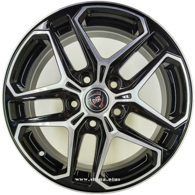 Диск R16 5x112 NZ R-04 6,5J ET46 D57,1 BKF