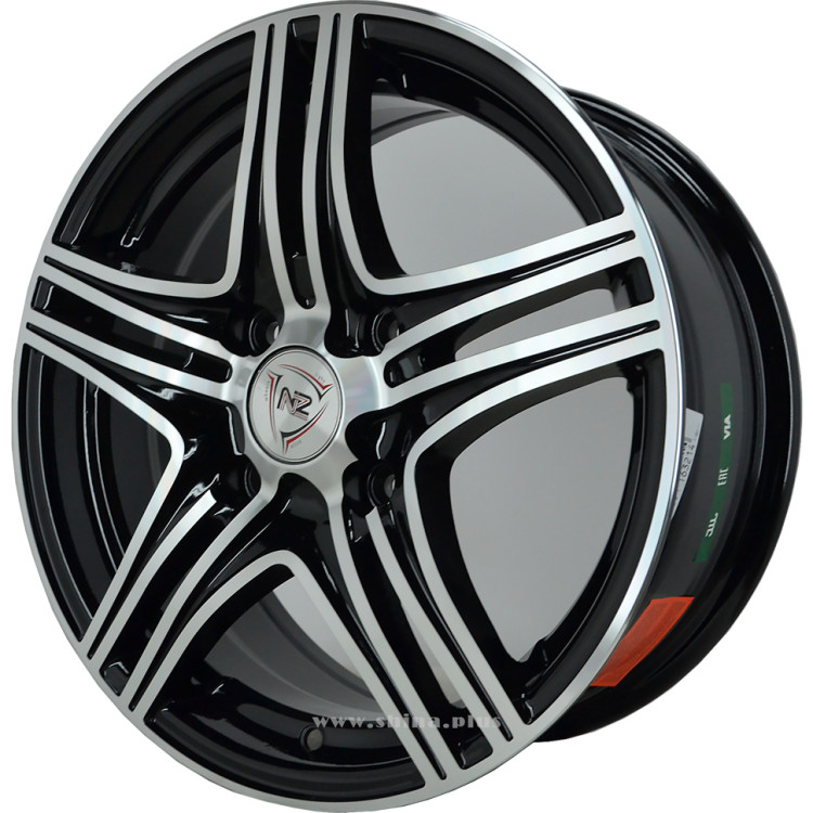 Диск R15 4x114,3 NZ F-6 6,5J ET45 D67,1 BKF