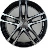 Диск R17 5x114,3 Dezent TZ dark 7,0J ET39 D60,1 под пресшайбу