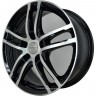 Диск R17 5x114,3 Dezent TZ dark 7,0J ET39 D60,1 под пресшайбу