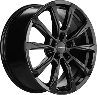 Диск R18 5x114.3 Khomen Wheels KHW1808 7,5J ET38 D67.1 (Outlander) Black