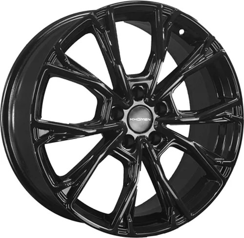 Диск R19 5x114.3 Khomen Wheels KHW1907 7,5J ET45 D67.1 (CX-5/CX8) Black-FP