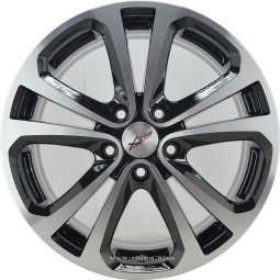 Диск R17 5x108 Xtrike (X-113) 7,0J ET33 D60,1 BK/FP