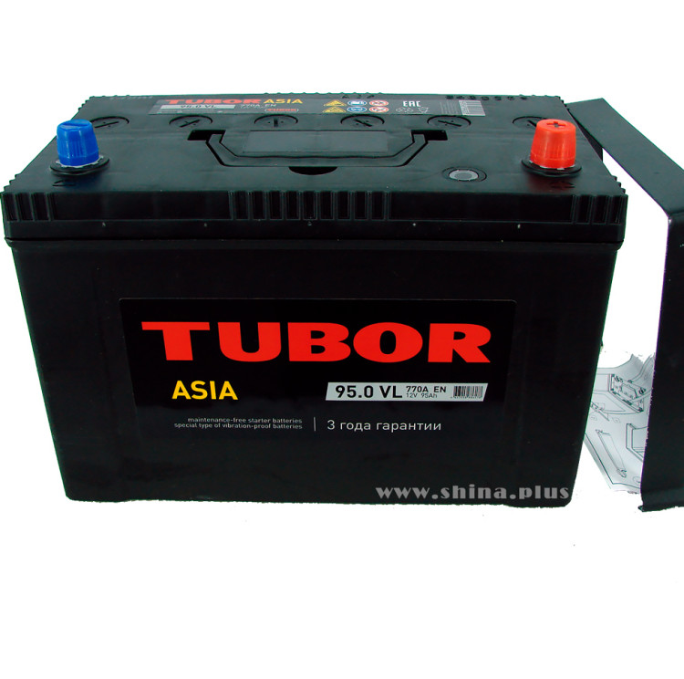 АКБ 95Ah Tubor Asia (о.п.+) 770А (EN) 12V