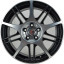 Диск R16 5x112 Alcasta M35 6,5J ET50 D57,1 MBMF