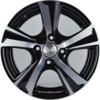 Диск R14 4x100 СКАД Крит 5,5J ET38 D67,1 алмаз блэк