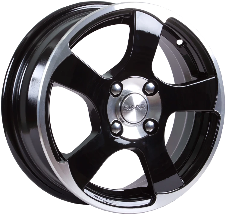 Диск R14 4x100 СКАД Акула 5,5J ET35 D67,1 алмаз