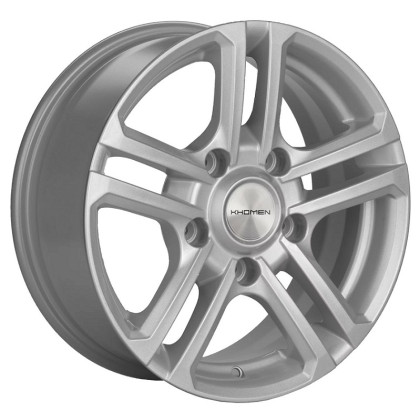 Диск R16 5x139,7 Khomen Wheels KHW1602 6,5J ET40 D98,5 (Niva 4*4) F-Silver