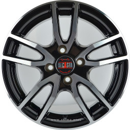 Диск R15 4x100 ALCASTA M57 6,0J ET48 D54,1 BKF