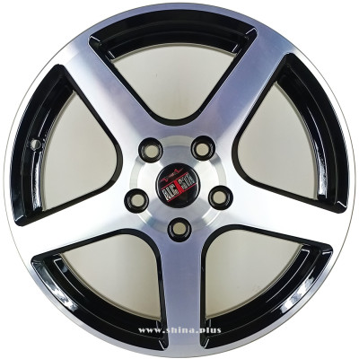 Диск R16 5x114,3 ALCASTA M62 6,5J ET45 D67,1 BKF