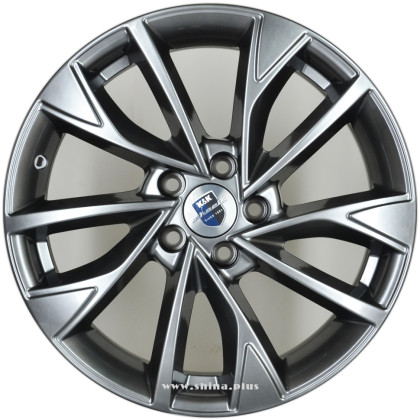 Диск R17 5x108 Роквуд (КС900) 7,0J ET33 D60,1 дарк платинум Диск R17 5x108 Роквуд (КС900) 7,0J ET33 D60,1 дарк платинум