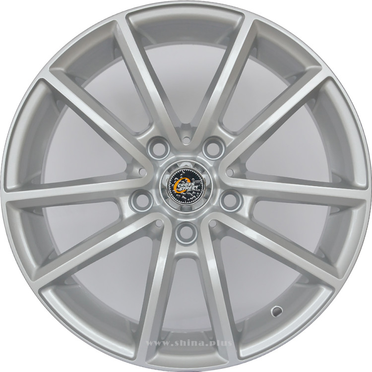 Диск R16 5x114,3 CrossStreet Y9100 6,5J ET40 D66,1 Sil