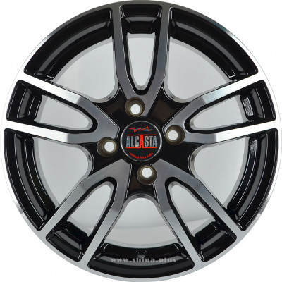 Диск R15 4x100 ALCASTA M57 6,0J ET36 D60,1 BKF