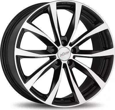 Диск R18 5x115 Xtrike X-138 7,0J ET43 D70,2 BK/FP