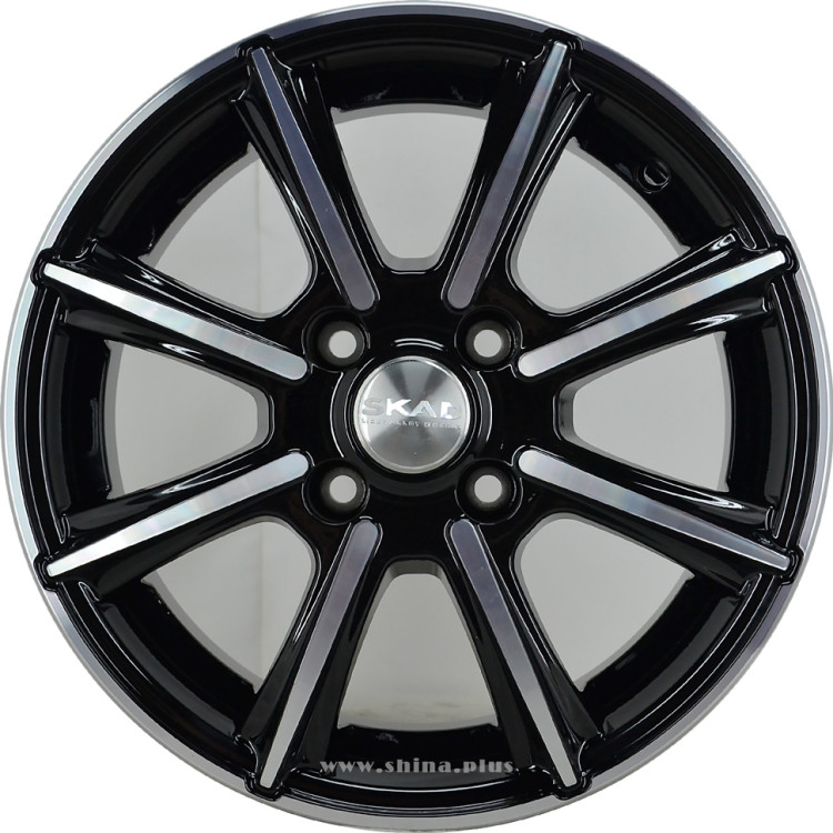 Диск R14 4x100 СКАД Монако 5,5J ET38 D67,1 алмаз