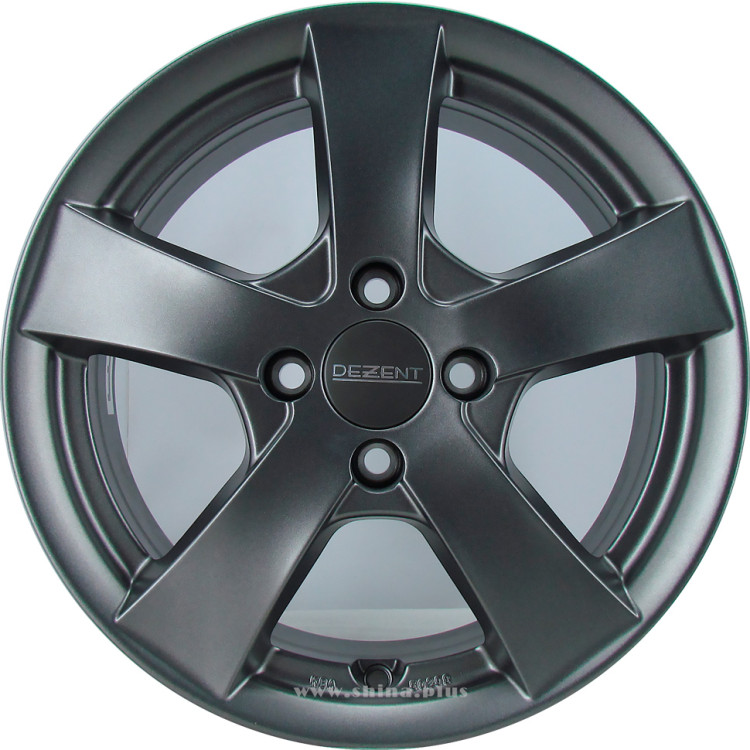 Диск R15 4x100 Dezent TX graphite 6,0J ET38 D60,1