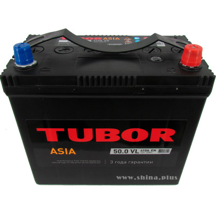 АКБ 50Ah Tubor Asia (о.п.+) 410А (EN) 12V