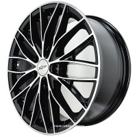 Диск R18 5x108 Xtrike X-130 7,5J ET33 D60,1 BK/FP