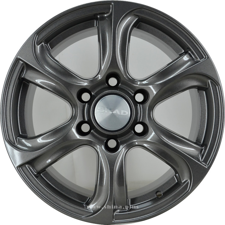 Диск R17 6x139,7 Скала 7,5J ET30 D106,2 графит