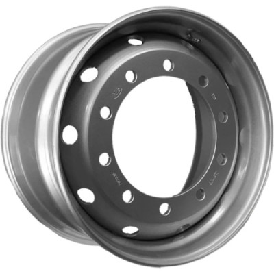 Диск R22,5  11,75 YZ SANT 10*335 ET120 D281 Silver (16мм)