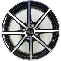 Диск R15  4x98 Alcasta M63 6,0J ET35 D58,6 BKF