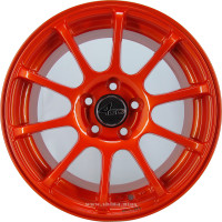 Диск R15 5x100 4GO (9039) Carbon 6,5J ET38 D67,1 Orange
