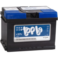 АКБ 62Ah Topla Top TT62 56249 SMF (118662) (о.п+) 600(EN) А12V низкий корпус