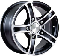 Диск R15 5x139,7 Скад ТРОФИ 6,5J ET40 D98,5 алмаз матовый