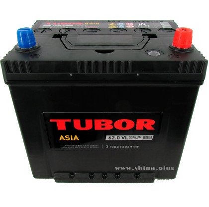 АКБ 62Ah Tubor Asia (о.п.+) 550А (EN) 12V