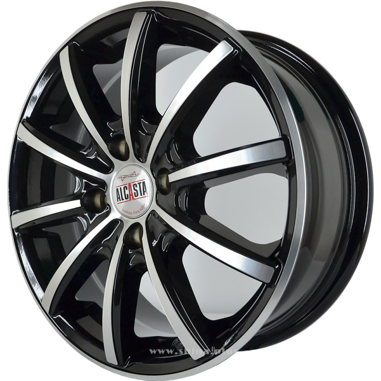 Диск R15 4x100 ALCASTA M58 6,0J ET48 D54,1 BKF