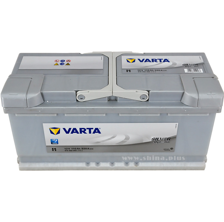 АКБ110Ah Varta 610 402 092 Silver Dynamic "I1" (о.п+) 920A 12V