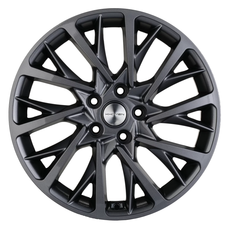 Диск R18 5x114.3 Khomen Wheels KHW1804 7,5J ET45 D60.1 (Camry) Gray
