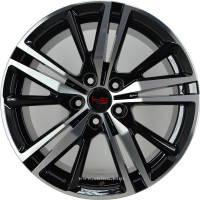 Диск R17 5x108 Concept-V519 7,5J ET45 D63,3 BKF (Lege Artis)