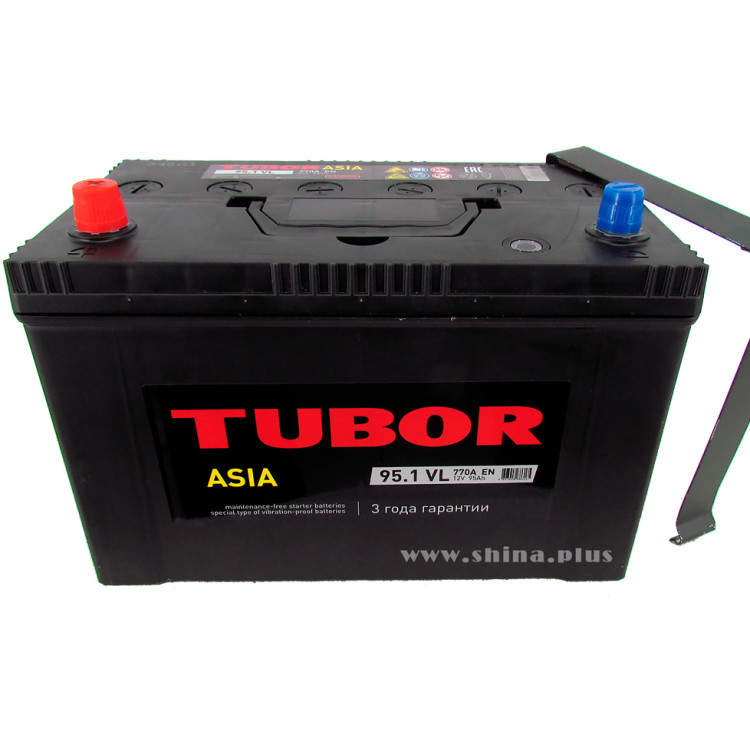 АКБ 95Ah Tubor Asia (+п.п) 770А (EN) 12V №№