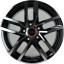 Диск R16 5x112 Concept-SK508 6,5J ET50 D57,1 BKF (LegeArtis)