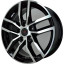 Диск R16 5x112 Concept-SK508 6,5J ET50 D57,1 BKF (LegeArtis)