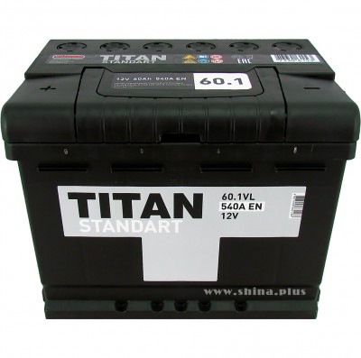 АКБ 60Ah Titan Standart (+п.п) 550А (EN) 12V